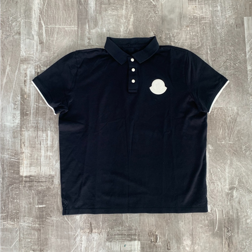 Moncler half button polo